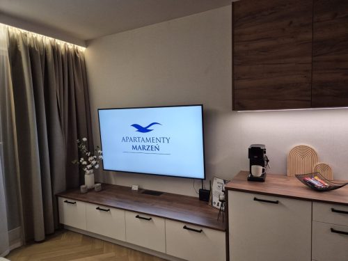 TV w apartamencie
